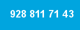 928 811 71 43 928 811 71 43
